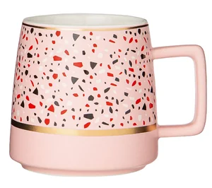 Lefard Кружка Break Time 360мл, Розовая. 90-1067