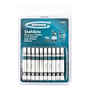Gross Бита HEX 5 х 50, сталь S2, 1 шт. 11464