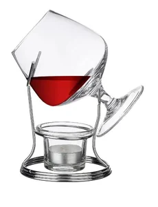 Lefard Набор Для Подогрева Бренди: Бокал 400 Мл + Металлическая Подставка 6,5*8*13 См. 250-116