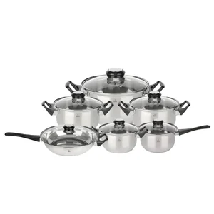 MercuryHaus Посуда 12пр. MC-1856 5,4/3,1/2,2/1,6/1,6 л