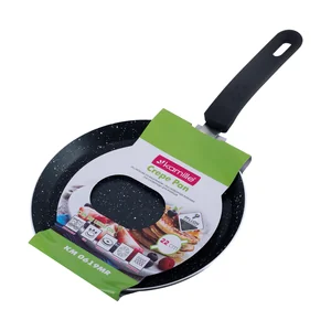 Kamille Сковорода блинная 22 см. из алюминия KM-0619MR (индукция) с мраморным покрытием