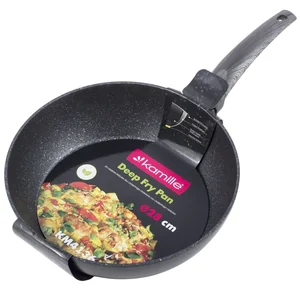 Kamille Сотейник 28 см. из кованного алюминия KM-4136 с мраморным покрытием