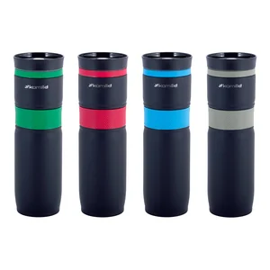 Kamille Термокружка 900 мл. из нержавеющей стали KM-2068 с TPR-вставкой