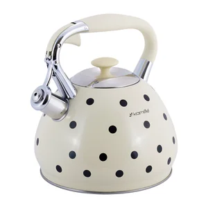 Kamille Чайник 3 л. из нержавеющей стали со свистком KM-0695 горох