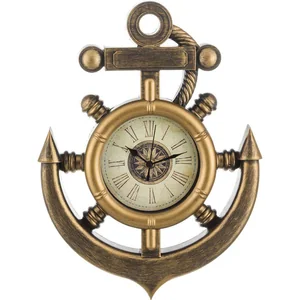 Lefard Часы Настенные Кварцевые Old Salt 38*28*4 См. Диаметр Циферблата=12 См. 220-127