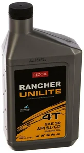 Rezer Масло полусинтетическое Rezoil Rancher UNILITE PLUS 4T 0,946 л 10w40 API SJ/CF