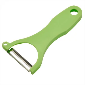 WEBBER Овощечистка с лезвием из нержавеющей стали BE-0482 зеленая