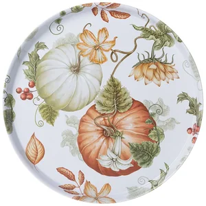 Lefard Поднос Сервировочный Agness Тыква 33*2,1 См. 898-062
