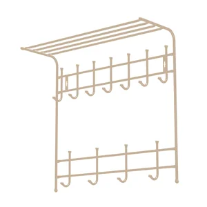 НИКА Вешалка настенная ВПТ11/БЖ бежевый металлик