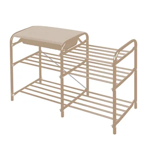 НИКА Этажерка Люкс с ящиком ЭТЛ5-1/БЖ слоновая кость/бежевый металлик