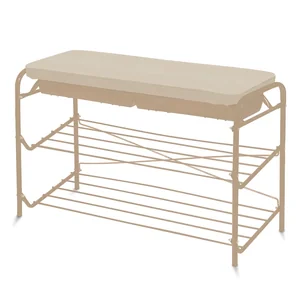 НИКА Этажерка с ящиком ЭТП3-1/БЖ слоновая кость/бежевый металлик