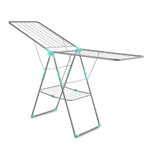 НИКА Сушилка для белья напольная СБ8П/С серебро