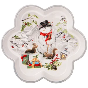 Lefard Тарелка Agness с Новым Годом! Фигурная 20*2,5 См 358-2109