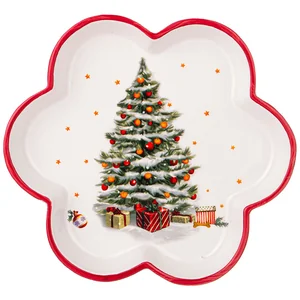 Lefard Тарелка Agness с Новым Годом! Фигурная 20*2,5 См 358-2107