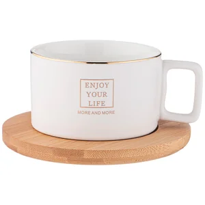 Lefard Набор Кружка И Дер. Подставка Coffemania 280мл, Белая. 90-1097