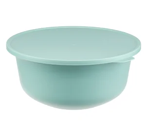 М-ПЛАСТИКА Миска ТЭСТИ 4,3л с крышкой МОРСКАЯ ВОЛНА М 1364