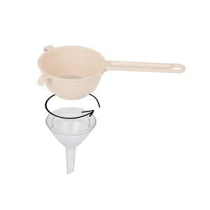 АЛЬТЕРНАТИВА Сито (д=130 мм) с ВОРОНКОЙ БЕЖЕВЫЙ М8316