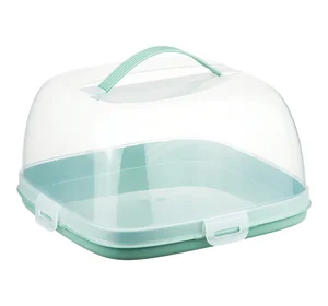 М ПЛАСТИКА Тортница ФИСТАШКОВЫЙ с защелками М 1121