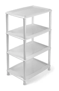 МАРТИКА Этажерка 4 секции Джета С 742 СВЕТЛО СЕРАЯ