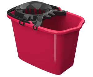 Альт-пласт Ведро прямоугольное со сливом и отжимом 15л (МОП) АП 066