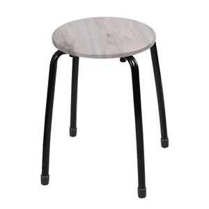 НИКА Табурет КОМФОРТ 1 мдф ТКМ1/С бомонд грей