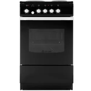 DE LUXE Электрическая плита 5004.12э черн. 998620