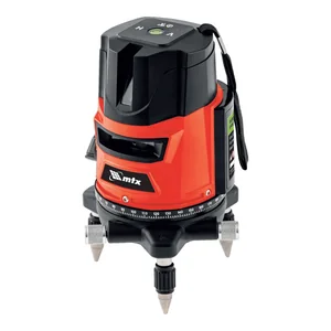 Matrix Лазерный уровень CRX-30G, 30 м, зеленый луч, батарейки, резьба 5/8 35032