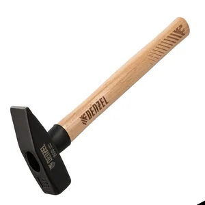 Denzel Молоток слесарный, 800 г, кованый квадратный боек, буковая рукоятка 10435