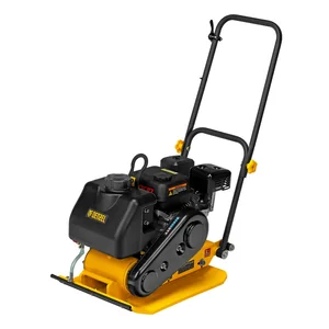 Denzel Виброплита бензиновая VC-30W, 30 кН, 60*45 см, 196 см3, бак для воды 97042