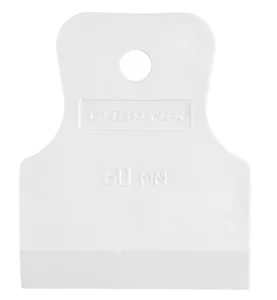 Сибртех Шпатель, белая резина, 60 мм Россия 85832