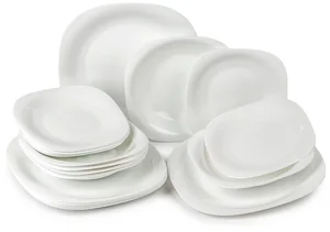 LUMINARC Набор столовый Carine White Neo 18пр P7989/V2447