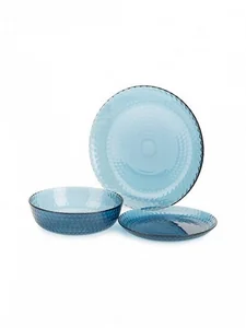 LUMINARC Набор столовый Idylle London Topaz 43пр O0326