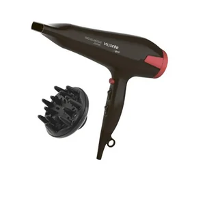 VICONTE Фен VC-3753 черный с красным 2600Вт