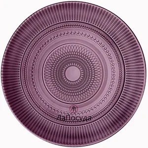 LUMINARC Тарелка обеденная Louison Lilac Луизон Лилак - 25 см. L5167