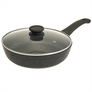 ГАРДАРИКА Сковорода 26 см с антипригарным покрытием и стеклянной крышкой 1226-04-10 серия Орион