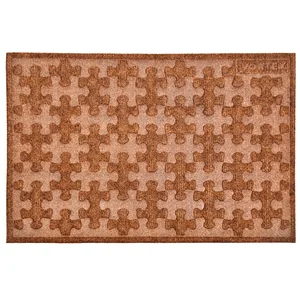 Vortex Коврик Greek, рельефный, коричневый, 40*60 см, 20103