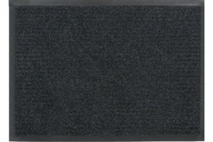 Kovroff Влаговпитывающий ребристый коврик СТАНДАРТ 60x90 см, черный 20301