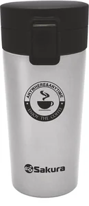 Sakura Термокружка TM-01-380CR carbon 380мл.