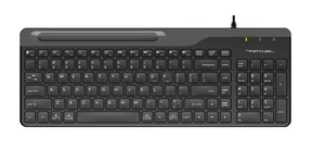 A4Tech Клавиатура Fstyler FK25 черный/серый