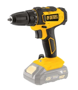 Denzel Дрель-шуруповерт аккумуляторная CDL-18-0, Li-Ion, 18 В 26117