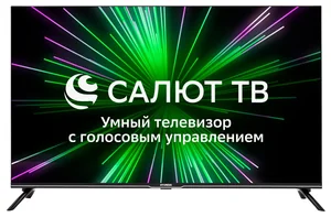 HYUNDAI Телевизор H-LED43BU7000 Салют ТВ Frameless black/4K Ultra HD