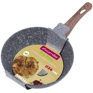 Kamille Сковорода 24 см. из алюминия KM-4161 с гранитным покрытием