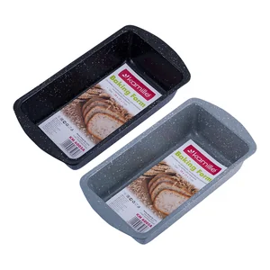 Kamille Форма для запекания KM 6005A (28х15х6,8 см) из углеродистой стали с мраморным покрытием