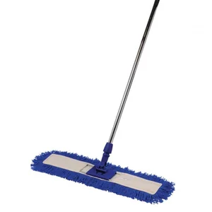 Швабра с насадкой из микрофибры 80см ширина 95774