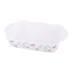 Kamille Форма для запекания керамическая 1,3 л. KM-6109 (30,5х19х6 см.)