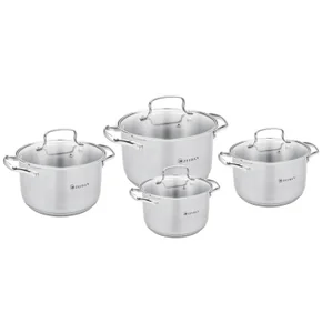 ZEIDAN Набор кастрюль 8пр. Z-50822