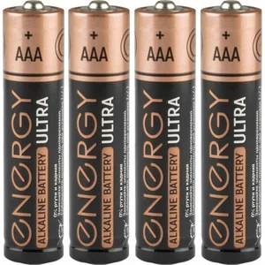 Energy Батарейка алкалиновая Ultra LR03/4B (АAА)