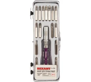 REXANT Набор отверток (12-4704) 16пр.