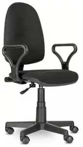 Бюрократ Кресло компьютерное OLSS кресло ПРЕСТИЖ черный В-14