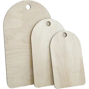 MALLONY Набор овальных разделочных досок ( 3 шт.) фанера, 5 мм. 107015-SK